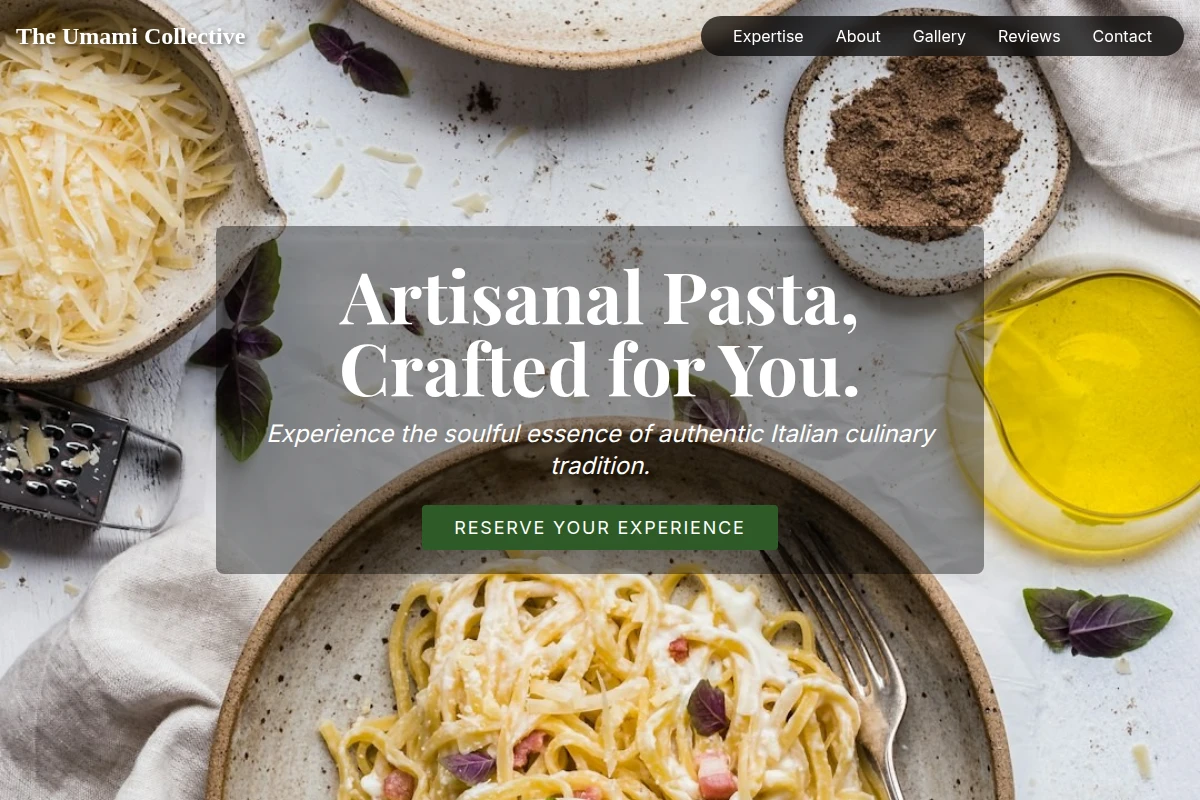 Chef Italian Food